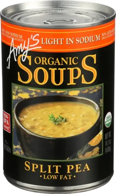 Amys Soup Split Pea Ls Organic