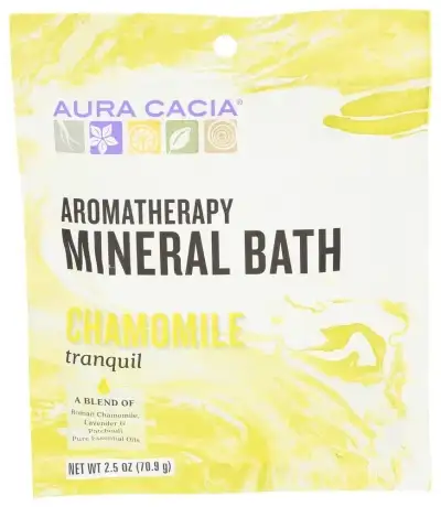 Aura Cacia Bath Mnrl Chamomile Tranquil