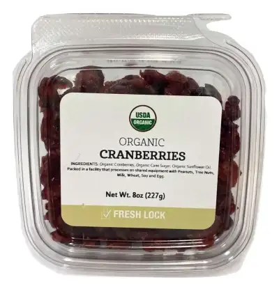 Torn And Glasser K Cranberries Dried Organic
