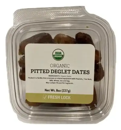 Torn And Glasser K Dates Pitted Deglet Organic