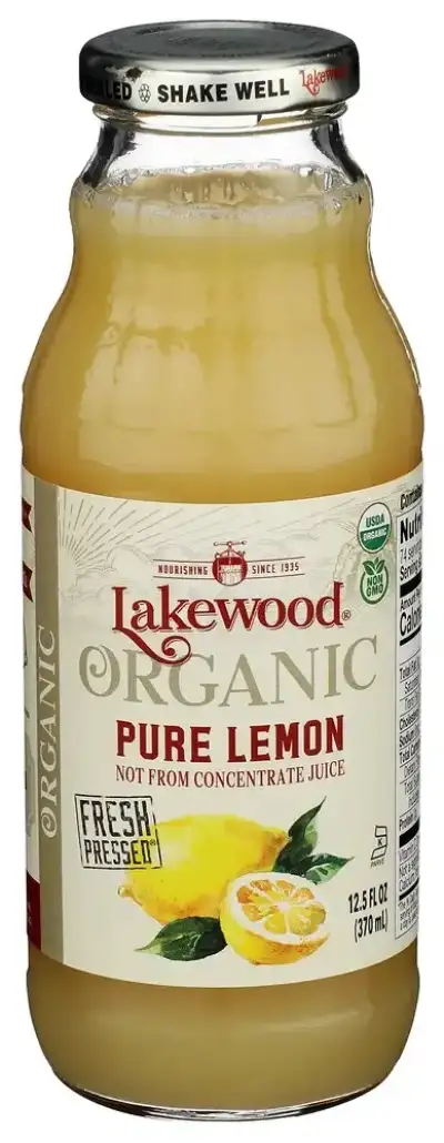 Lakewood Juice Lemon Pure Organic