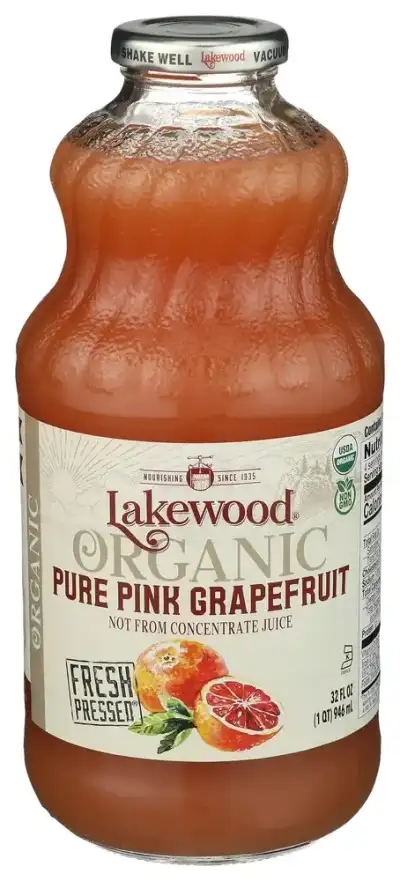 Lakewood Juice Pink Grapefruit Organic