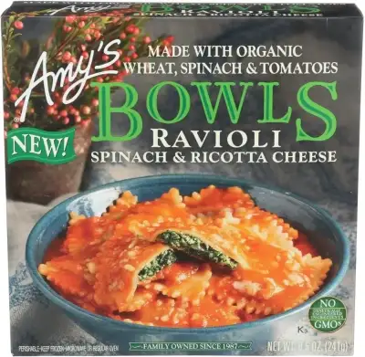 Amys Bowl Spinach Ravioli