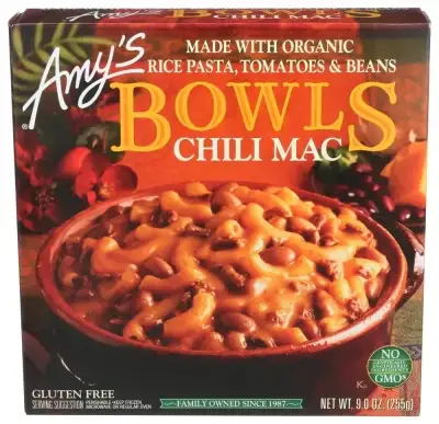Amys Bowl Chili Rce Mac N Organic