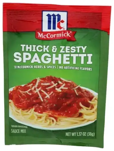 Mc Cormick Sauce Spghtti Thick Zesty