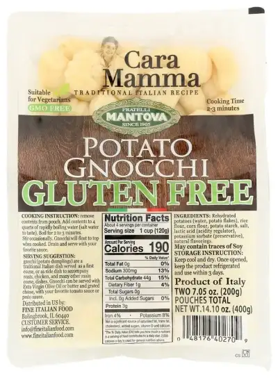 Mantova Gnocchi Potato Gf 2Ct