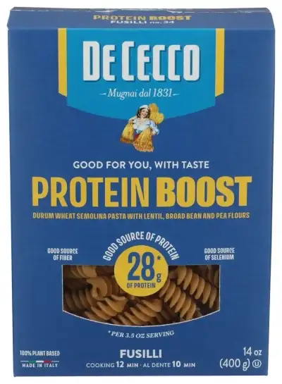 De Cecco Pasta Fusilli Protein