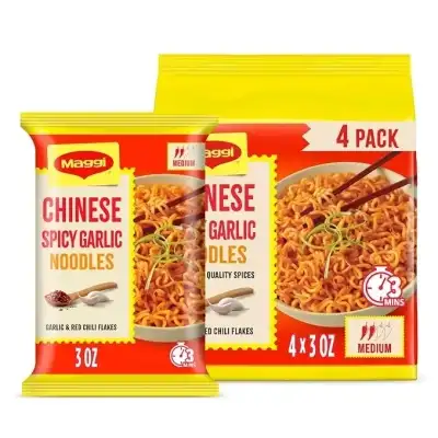 Maggi Noodles Chn Spy Grlc 4Pk