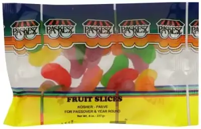 Paskesz Candy Gummy Fruit Slices