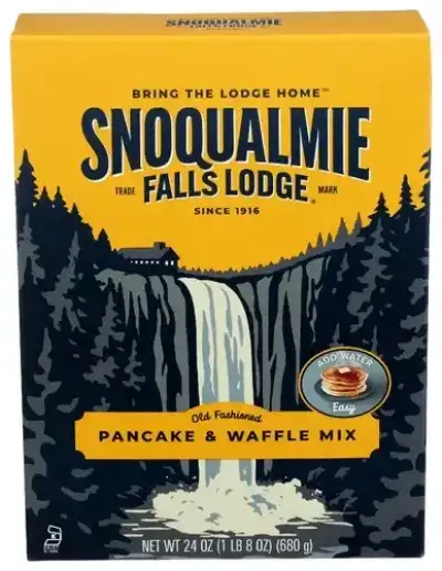 Snoqualmie Falls Lodge Mix Pncke Wfl Old Fashnd