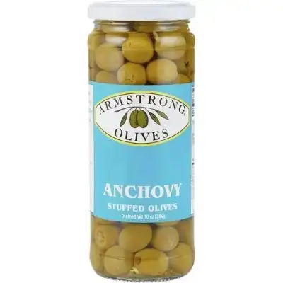 Armstrong Olives Anchovy Stuffed Nat
