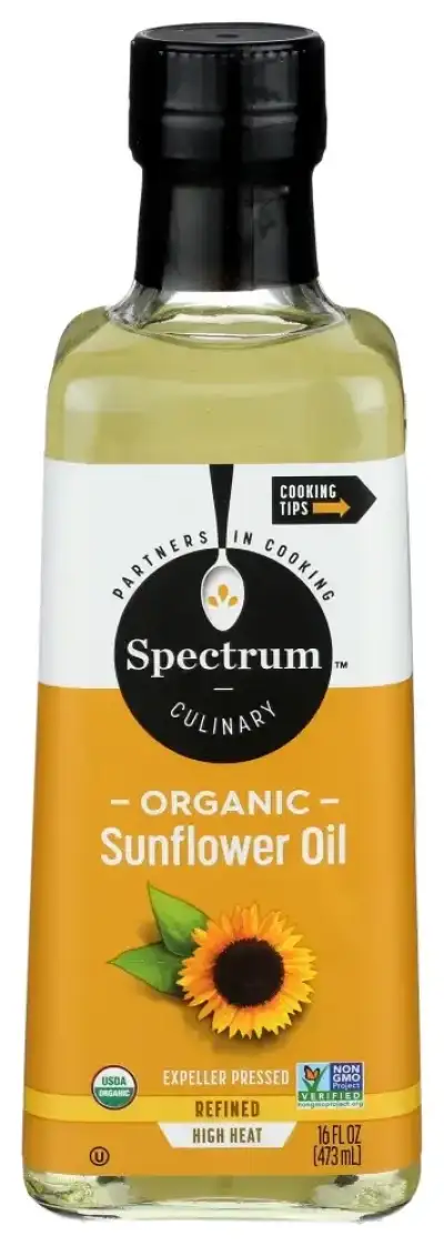 Spectrum Naturals Oil Sunflower Refined Semi Organic