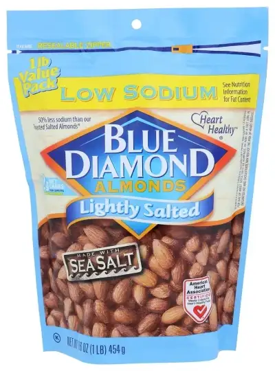 Blue Diamond Almond Lightly Sltd