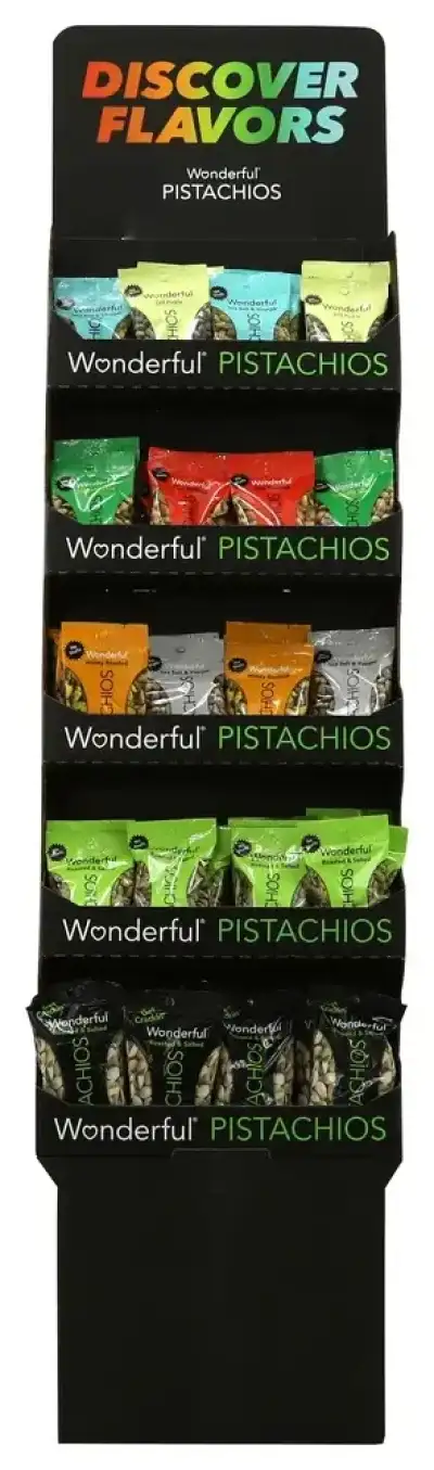 Wonderful Pistachios Pistachio 8Var 60Pc