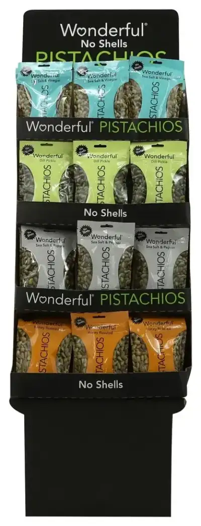 Wonderful Pistachios Pistachios 4Var 72Pc