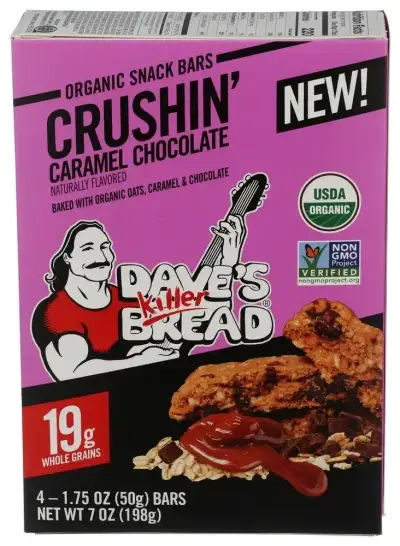 Daves Killer Bread Snck Caramel Choco Bar