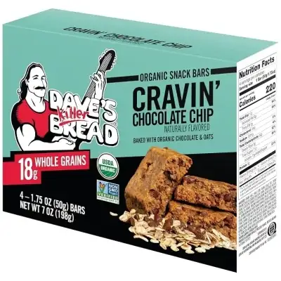 Daves Killer Bread Cravin Chocolate Chip Bar