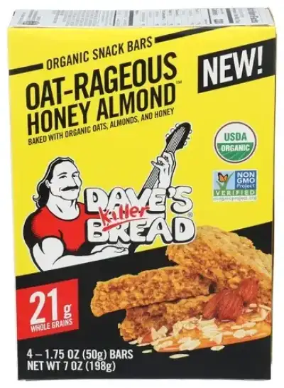 Daves Killer Bread 4Mp Oat Honey Almond W Bar