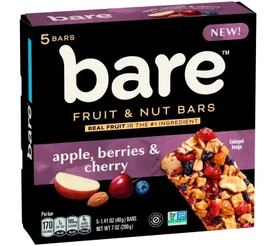 Bare Fruit Apple Berries Cherry 5Ct Bar