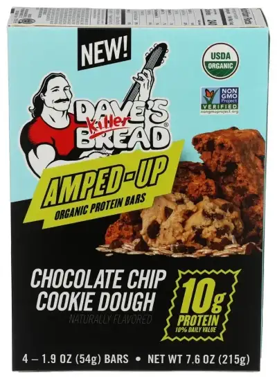Daves Killer Bread Prtn Chocolate Chp Cookdgh Bar