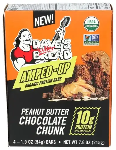Daves Killer Bread Prtn Organic Pb Chocolate Chp Bar