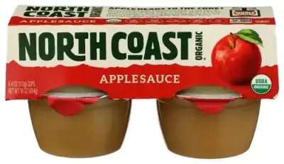 North Coast Appleesauce 4Pk Organic