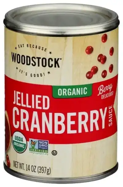 Woodstock Sauce Jellied Crnbry Organic