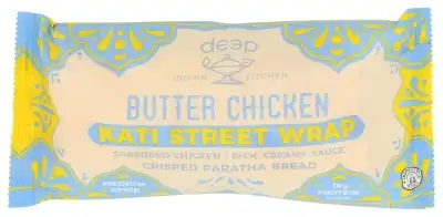 Deep Indian Kitchen Wrap Kati Butter Chkn