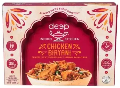 Deep Indian Kitchen Chicken Biryani W Rice