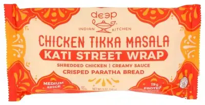 Deep Indian Kitchen Wrap Chcken Tikka Masala