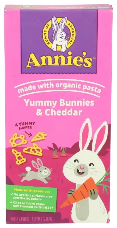Annies Homegrown Mac & Chs Bunny