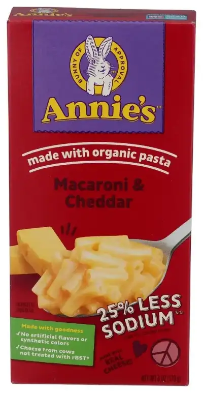 Annies Homegrown Mac & Chs Low Sodm
