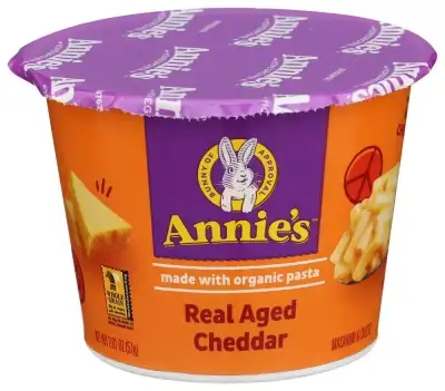Annies Homegrown Pasta Cup Aged Chdr