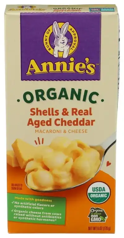 Annies Homegrown Mac & Chs Shell Chdr
