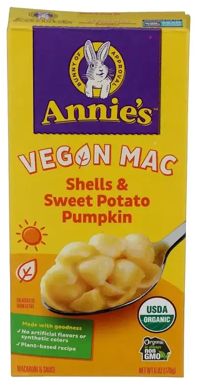 Annies Homegrown Shells Chs Swt Pot Pmpkn