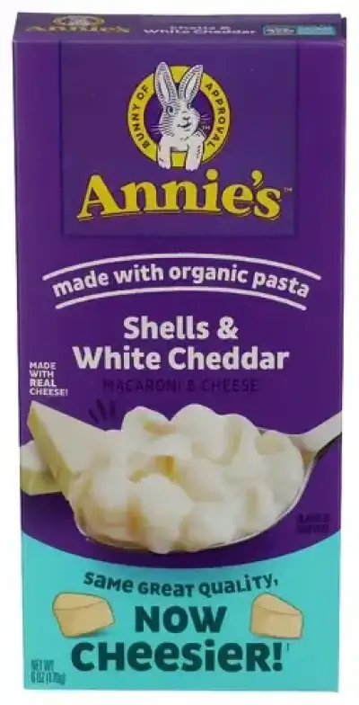 Annies Homegrown Mac & Chs Shell & Wht Chdr