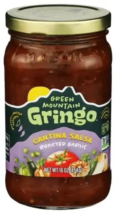 Green Mountain Gringo Salsa Cantina Roasted Garlic