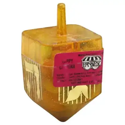 Paskesz Candy Dreidel Square Fld