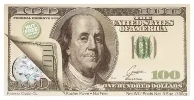 Paskesz Candy $100 Bank Nt Parve Nut F