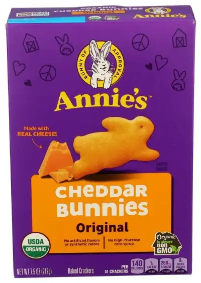 Annies Homegrown Cracker Chdr Bunny