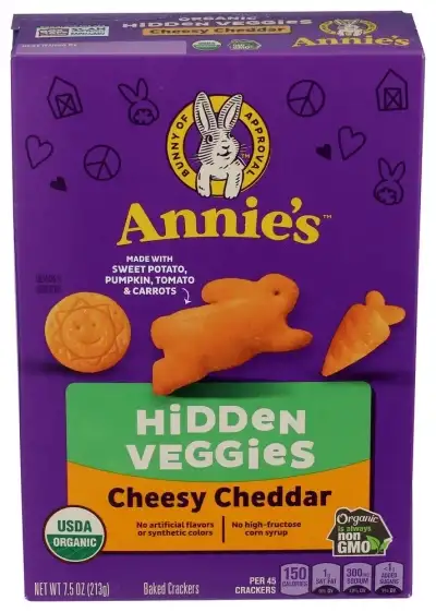 Annies Homegrown Cracker Veggie Cheese