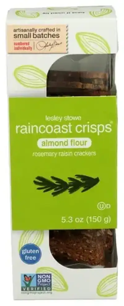 Lesley Stowe Crisps Almond Rosmry Rsn
