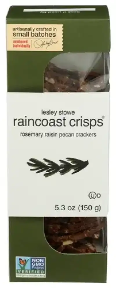 Lesley Stowe Crisps Rsmry Raisin Pecan