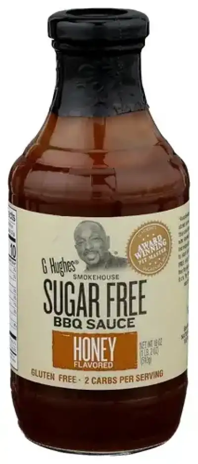 G Hughes Sauce Bbq Sf Honey