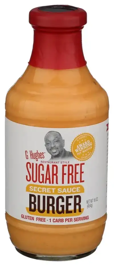 G Hughes Sauce Burger Sugar Free