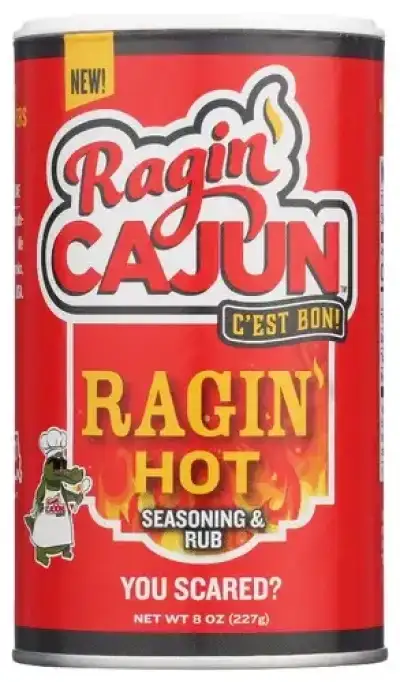 Ragin Cajun Seasoning Rub Hot Ragin