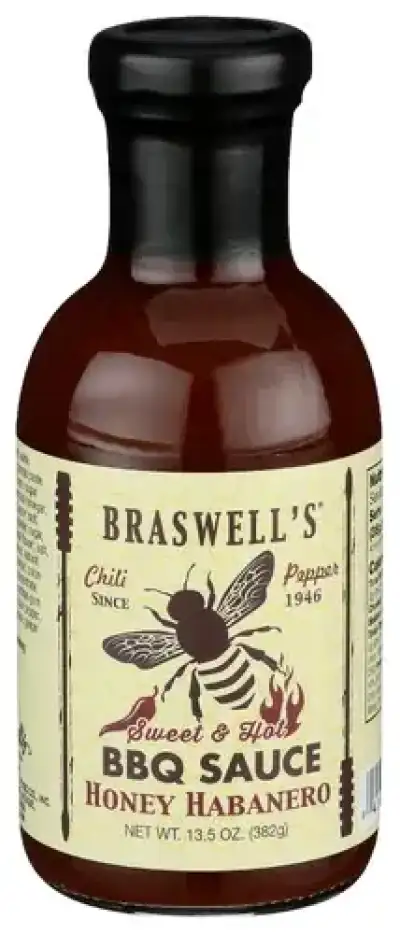 Braswell Sauce Bbq Honey Habanero
