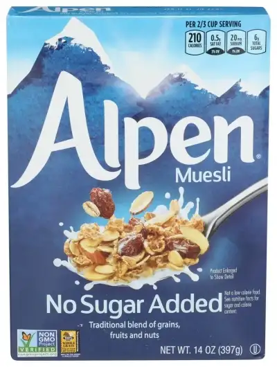 Alpen Cereal Muesli No Sgr
