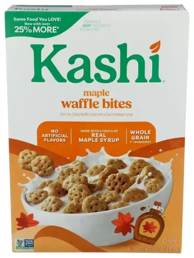 Kashi Cereal Maple Wffl Bites