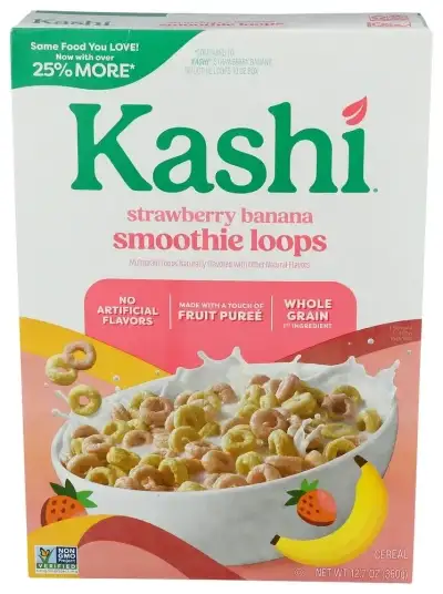 Kashi Cereal Strwb Ban Smthie